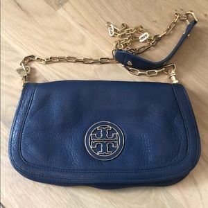 Tory Burch blue crossbody bag